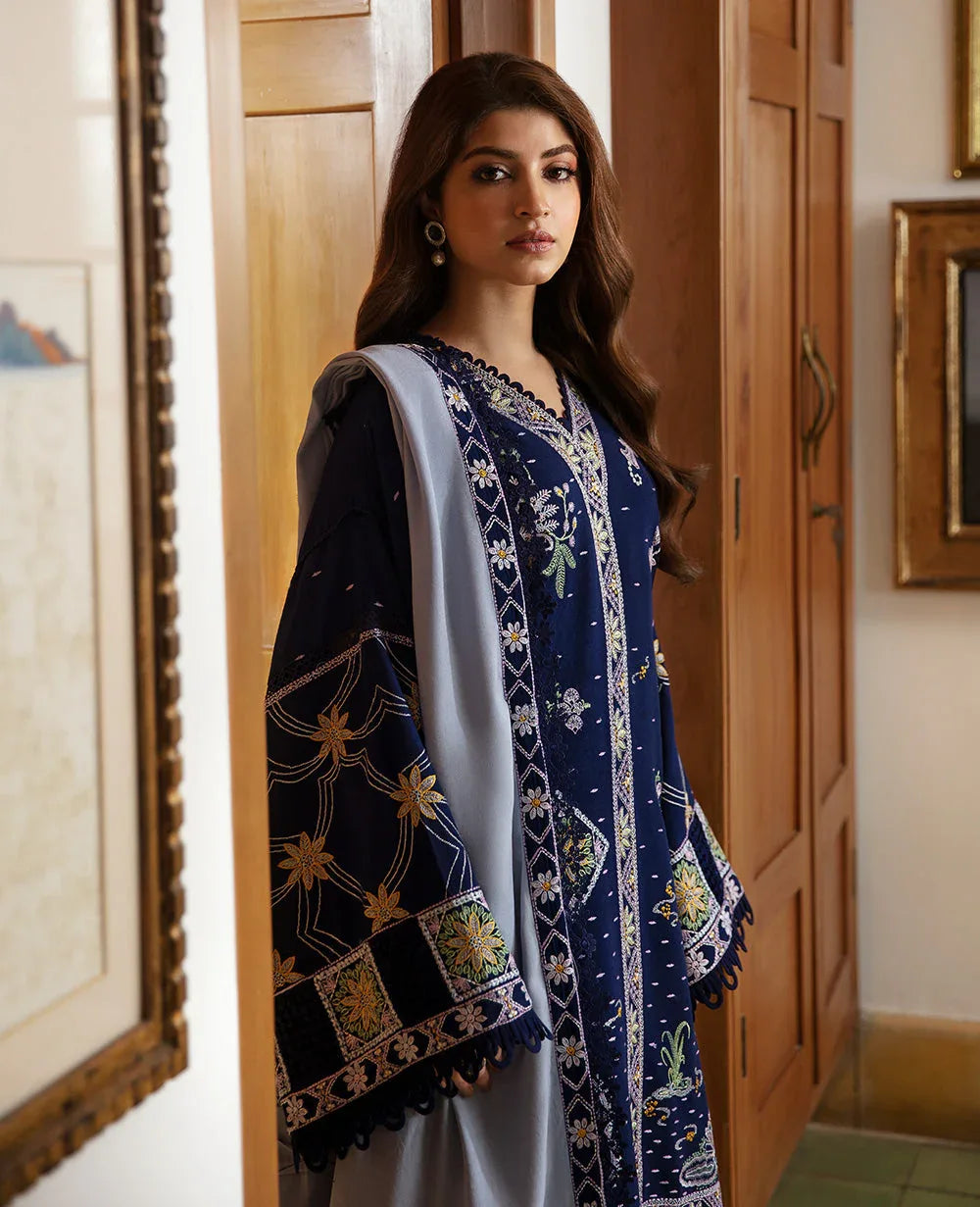 Republic Womenswear | Rosalee Winter 24 |  D1 (Zira) - Aqsa Fabrics