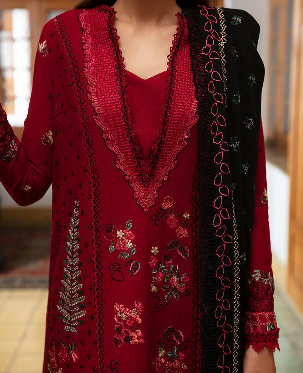 Republic Womenswear | Rosalee Winter 24 |  D8 (Oleanna) - Aqsa Fabrics