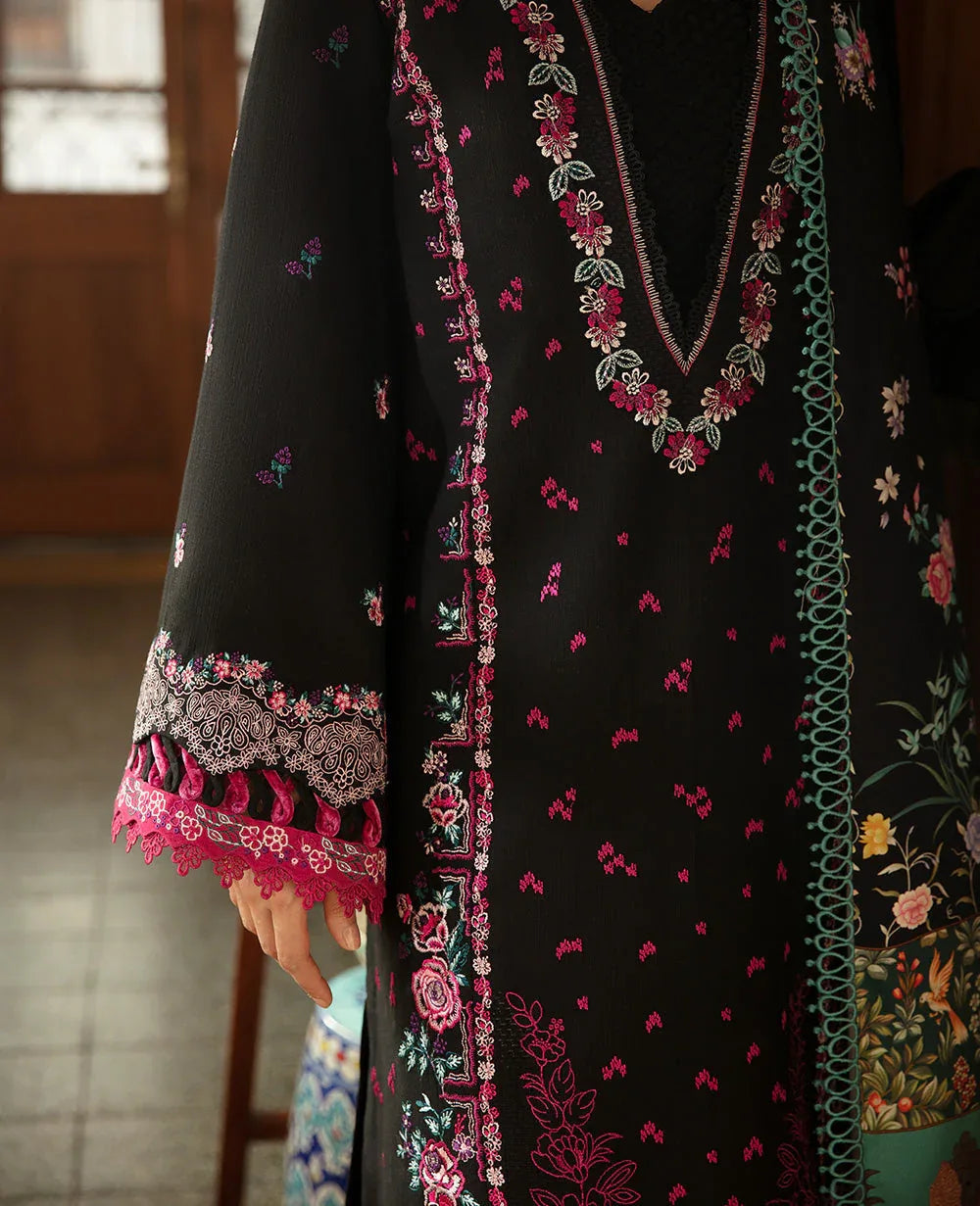 Republic Womenswear | Rosalee Winter 24 |  D10 (Kian) - Aqsa Fabrics