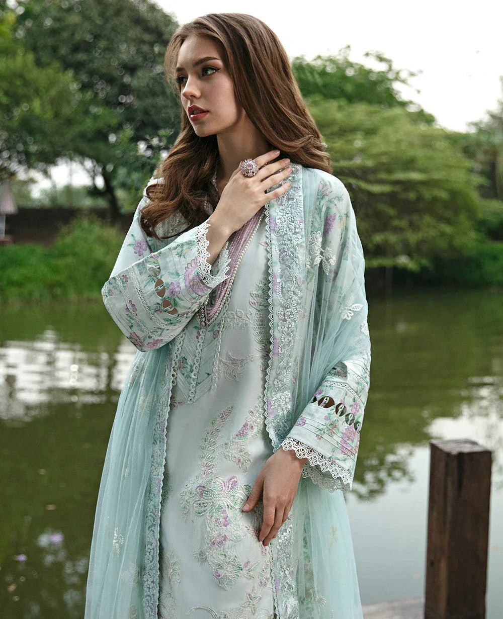 Republic Womenswear | Embroidered Pret 24 | Ilana - Aqsa Fabrics
