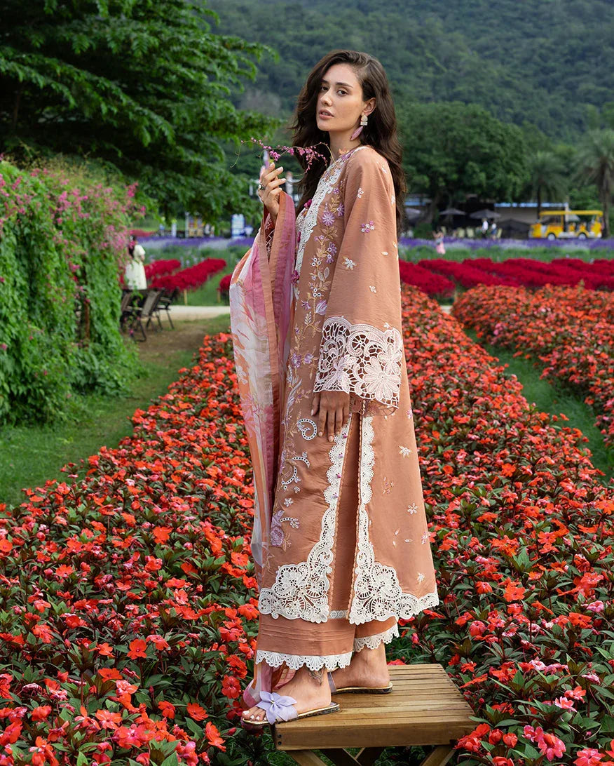 Rosette Reverie - Aqsa Fabrics