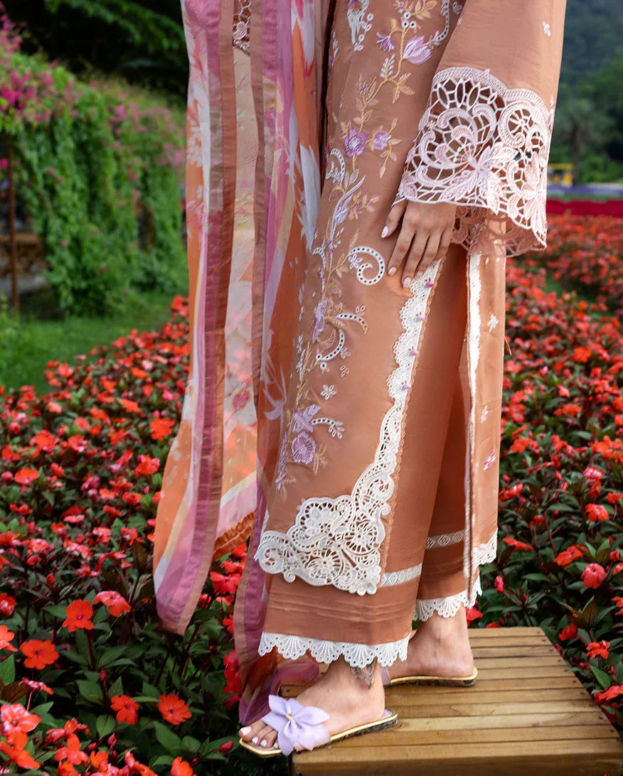 Rosette Reverie - Aqsa Fabrics