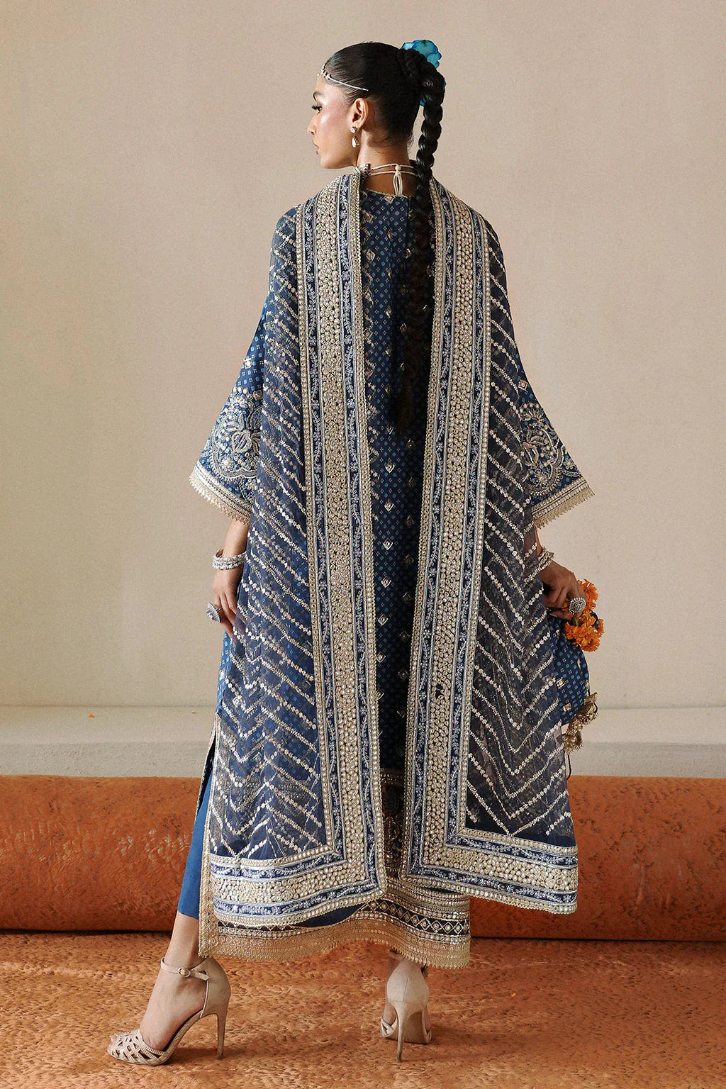 Afrozeh Shehnai Wedding Formal 3Pc Suit AFS-24-10 Rukhsana - Aqsa Fabrics