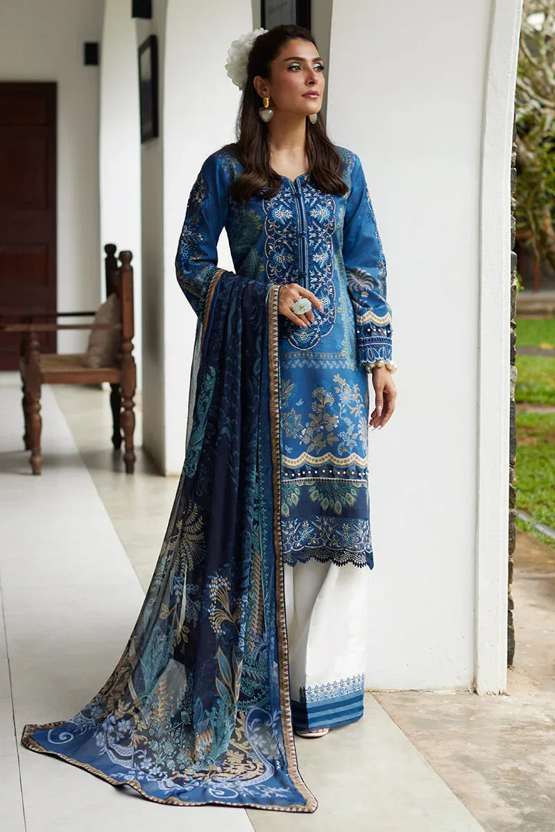 Gulaal | Saffira Lawn 25 | Aadhya - Aqsa Fabrics