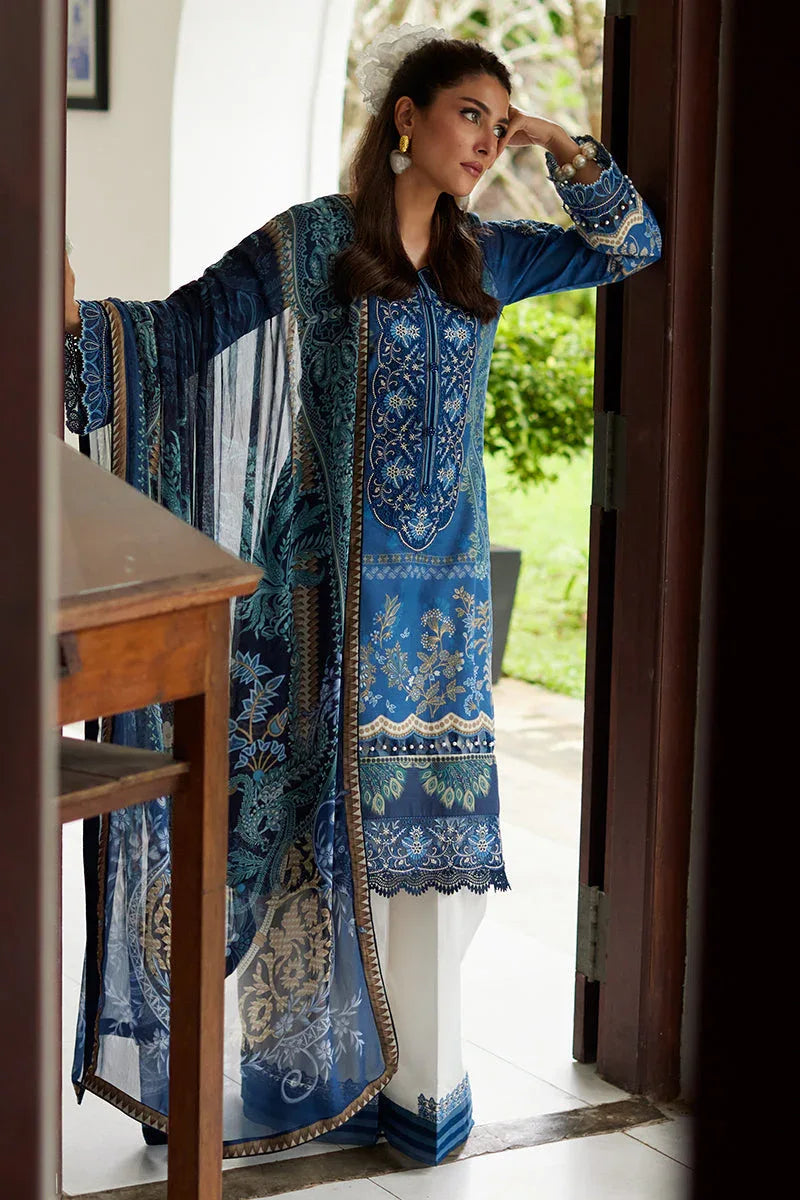 Gulaal | Saffira Lawn 25 | Aadhya - Aqsa Fabrics