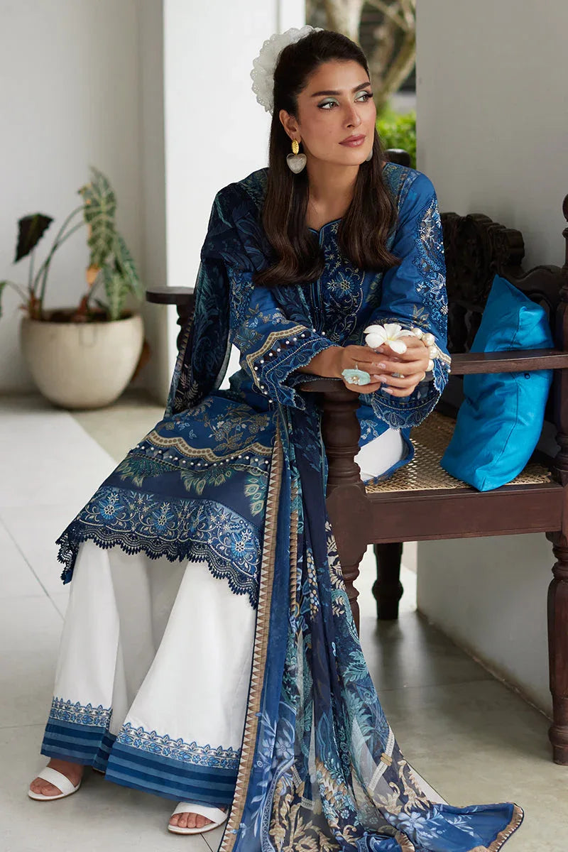 Gulaal | Saffira Lawn 25 | Aadhya - Aqsa Fabrics