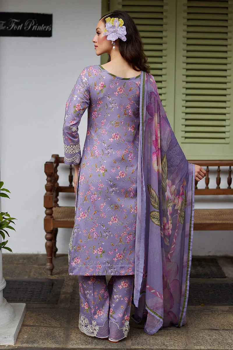 Gulaal | Saffira Lawn 25 | Miaa - Aqsa Fabrics