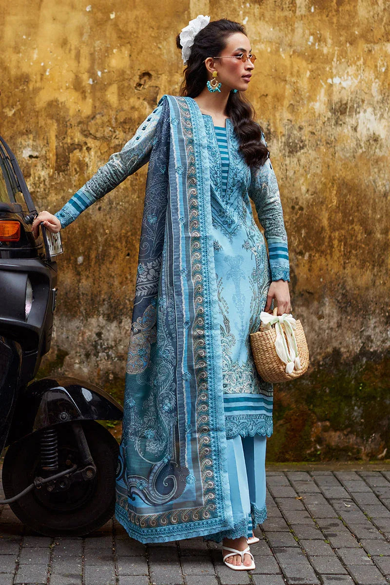 Gulaal | Saffira Lawn 25 | Inayah - Aqsa Fabrics