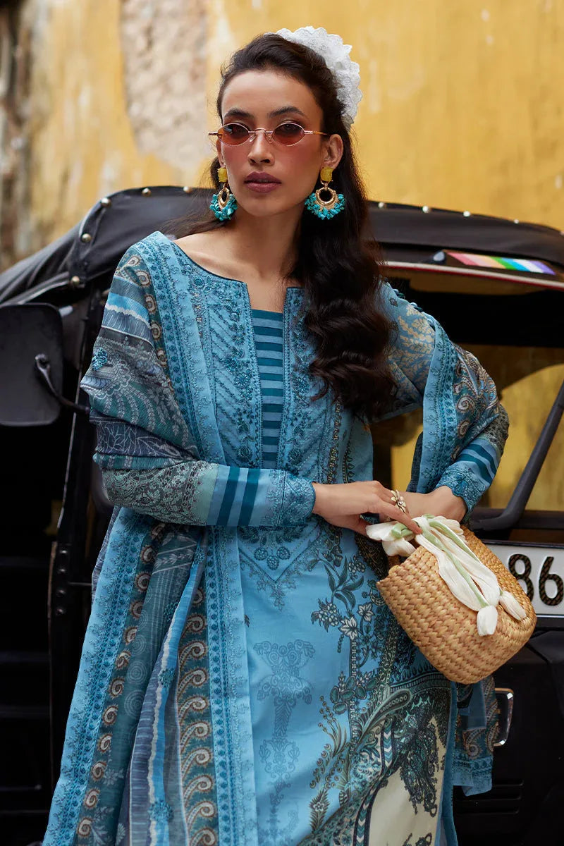 Gulaal | Saffira Lawn 25 | Inayah - Aqsa Fabrics
