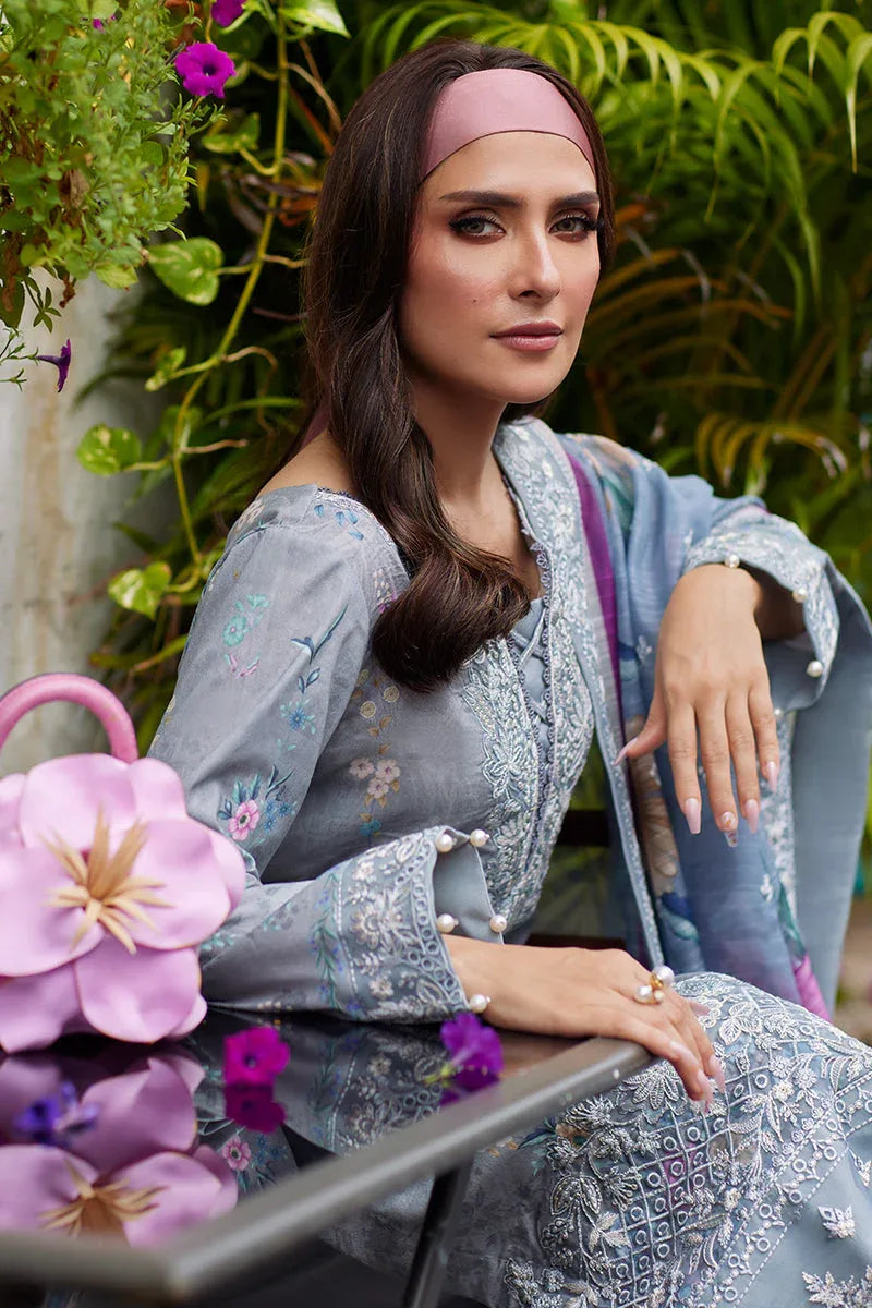 Gulaal | Saffira Lawn 25 | Carla - Aqsa Fabrics