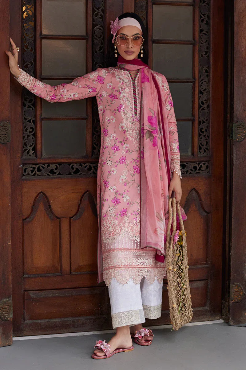 Gulaal | Saffira Lawn 25 | Mila - Aqsa Fabrics