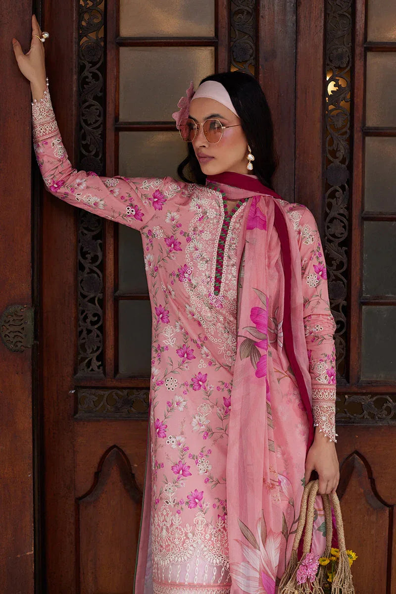 Gulaal | Saffira Lawn 25 | Mila - Aqsa Fabrics