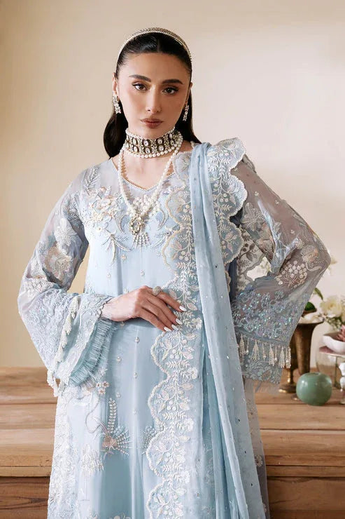 Imrozia Premium | Muse Luxury Chiffon 24 | S-1078 Glace - Aqsa Fabrics