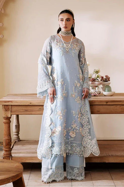 Imrozia Premium | Muse Luxury Chiffon 24 | S-1078 Glace - Aqsa Fabrics