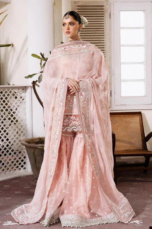 Imrozia Premium | Muse Luxury Chiffon 24 | S-1080 Rosee - Aqsa Fabrics