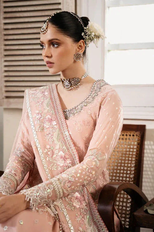 Imrozia Premium | Muse Luxury Chiffon 24 | S-1080 Rosee - Aqsa Fabrics