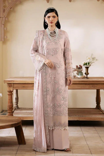 Imrozia Premium | Muse Luxury Chiffon 24 | S-1084 Cristal - Aqsa Fabrics
