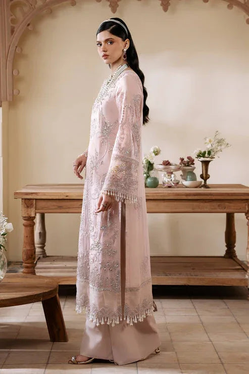 Imrozia Premium | Muse Luxury Chiffon 24 | S-1084 Cristal - Aqsa Fabrics