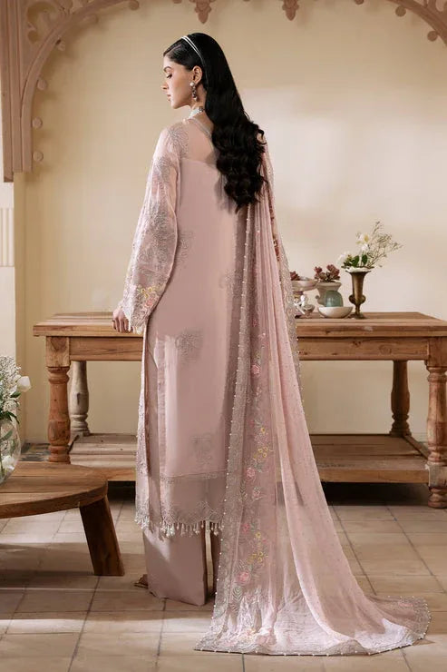 Imrozia Premium | Muse Luxury Chiffon 24 | S-1084 Cristal - Aqsa Fabrics