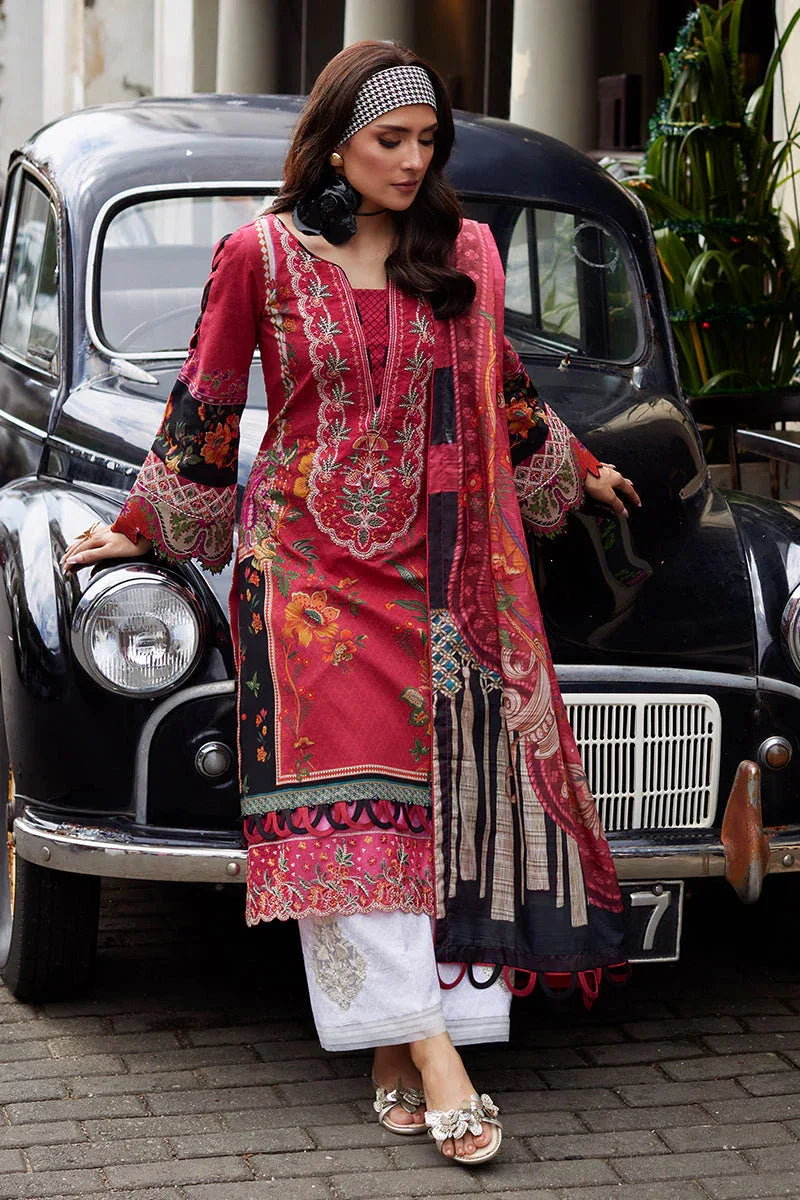 Gulaal | Saffira Lawn 25 | Amelia - Aqsa Fabrics