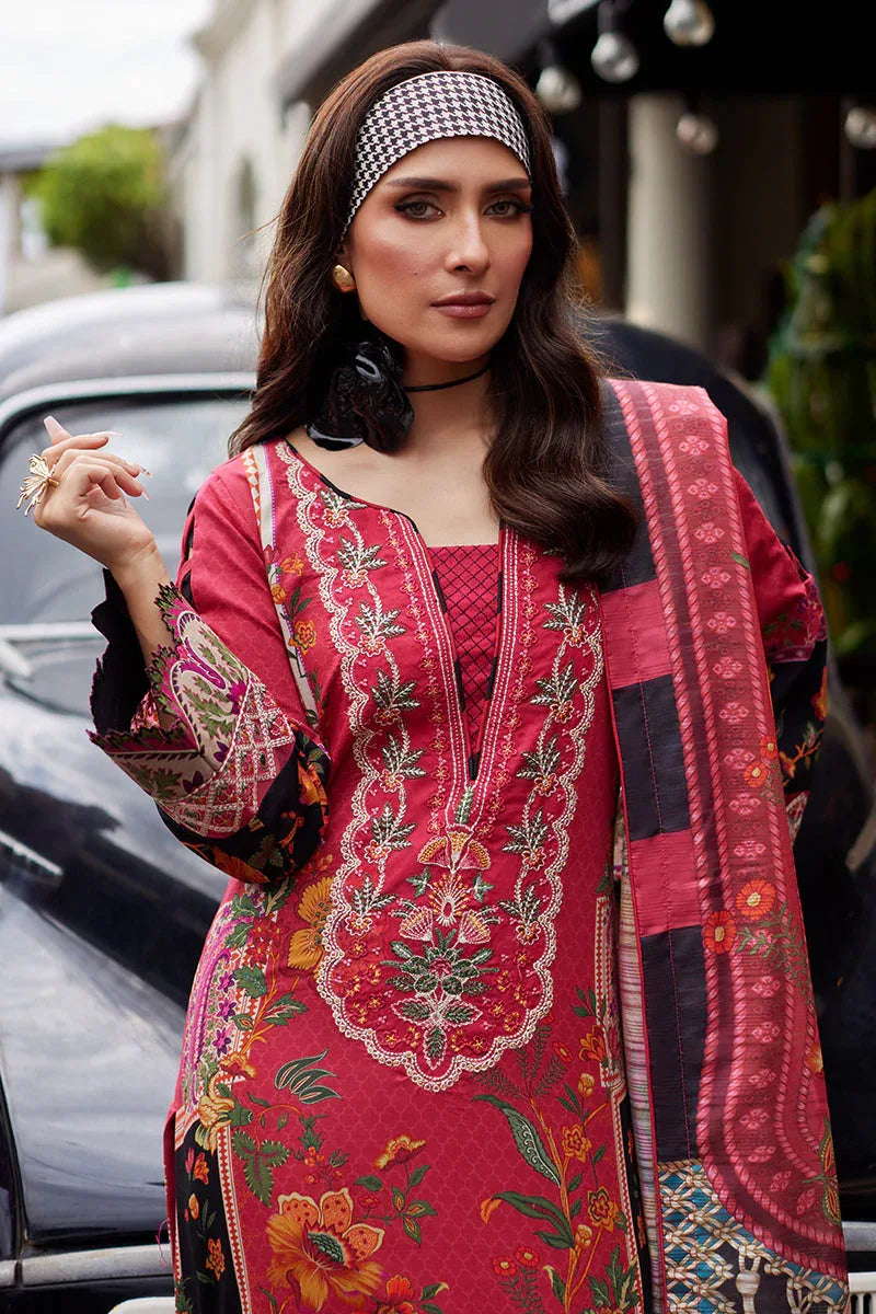 Gulaal | Saffira Lawn 25 | Amelia - Aqsa Fabrics