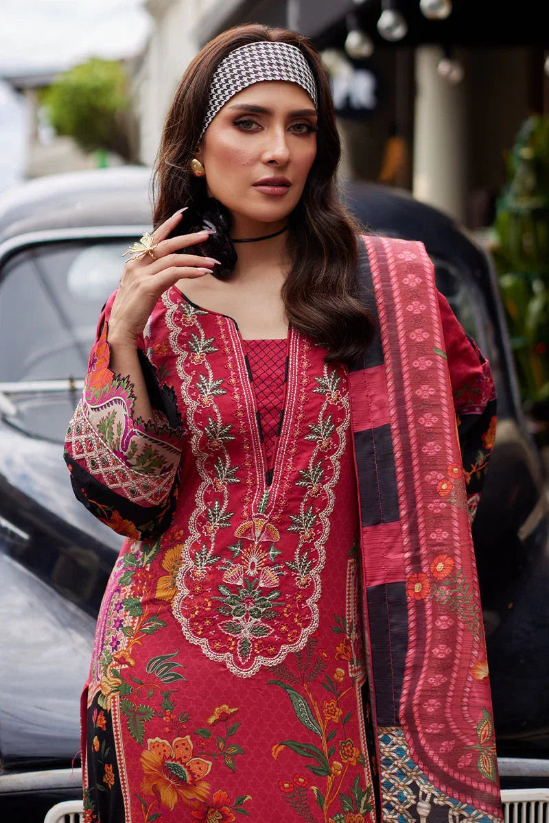 Gulaal | Saffira Lawn 25 | Amelia - Aqsa Fabrics