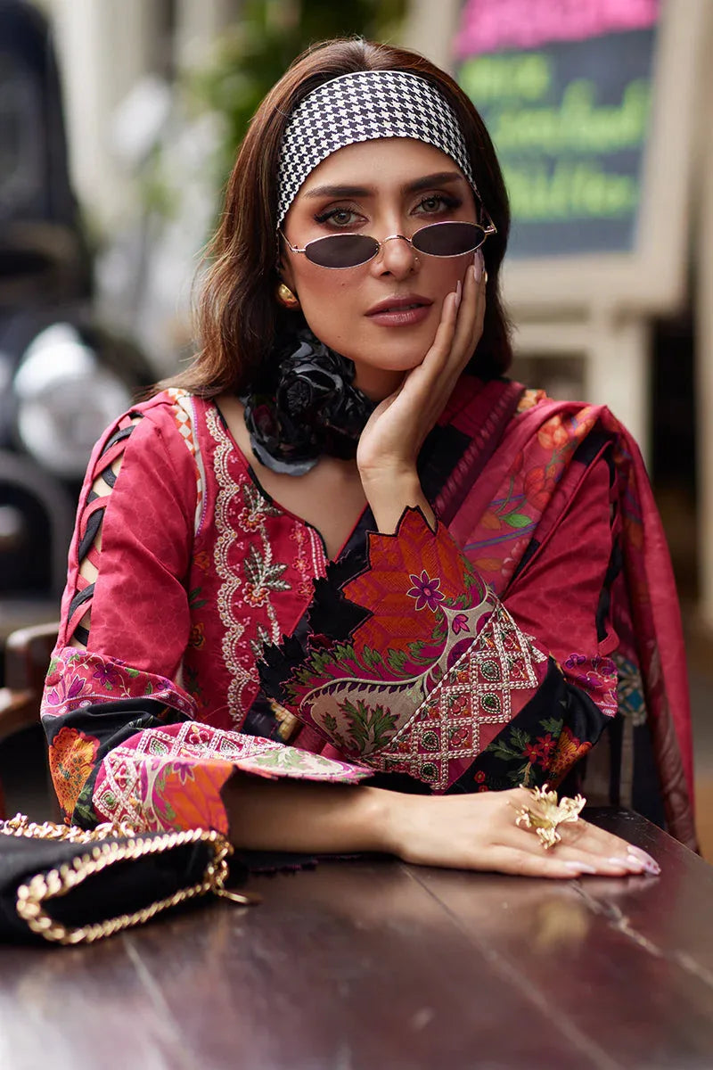 Gulaal | Saffira Lawn 25 | Amelia - Aqsa Fabrics