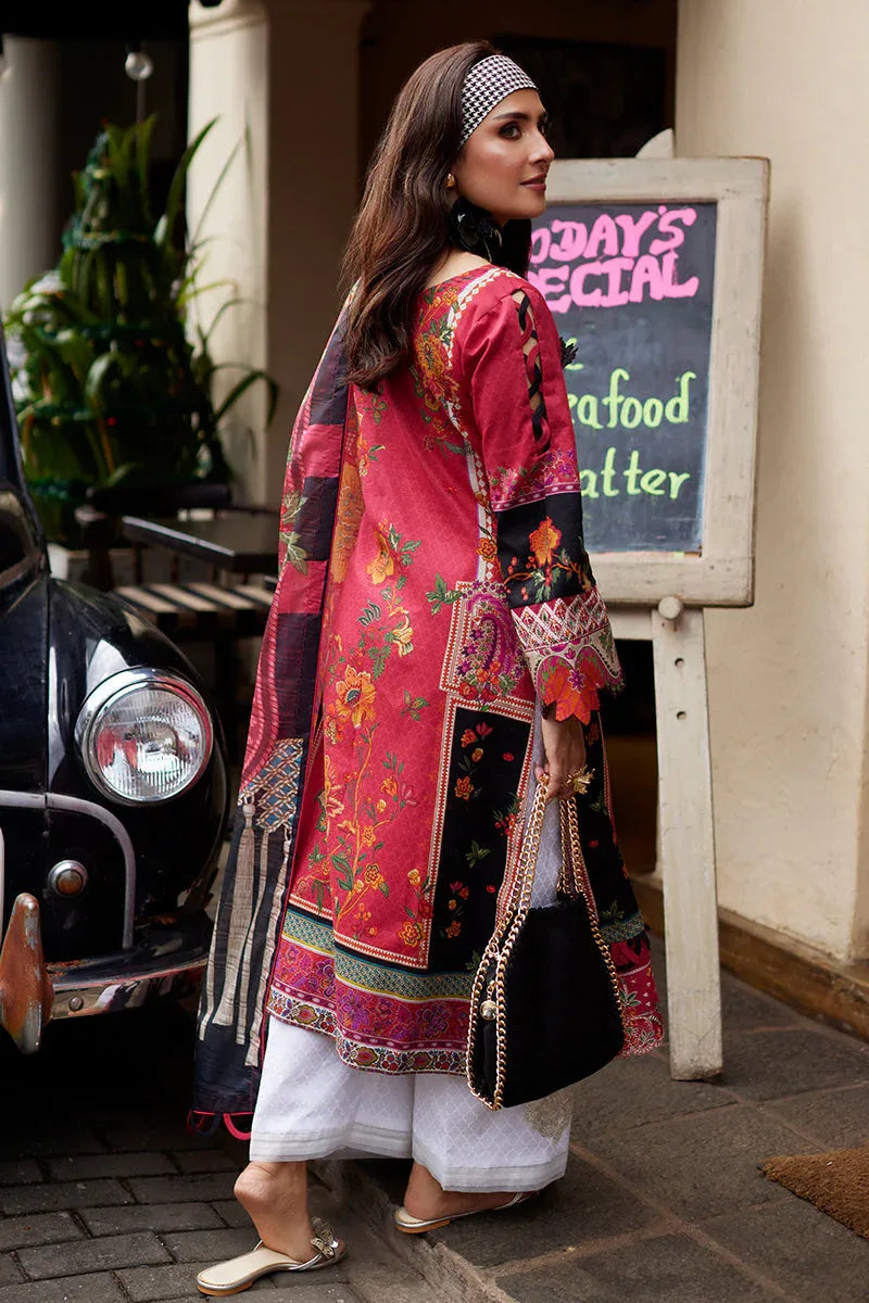 Gulaal | Saffira Lawn 25 | Amelia - Aqsa Fabrics