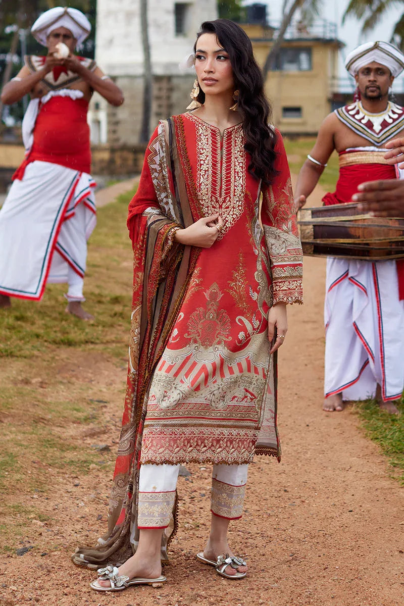 Gulaal | Saffira Lawn 25 | Zhuri - Aqsa Fabrics