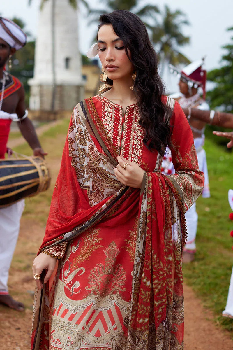 Gulaal | Saffira Lawn 25 | Zhuri - Aqsa Fabrics