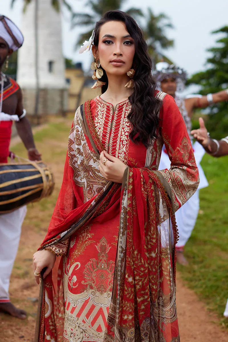 Gulaal | Saffira Lawn 25 | Zhuri - Aqsa Fabrics