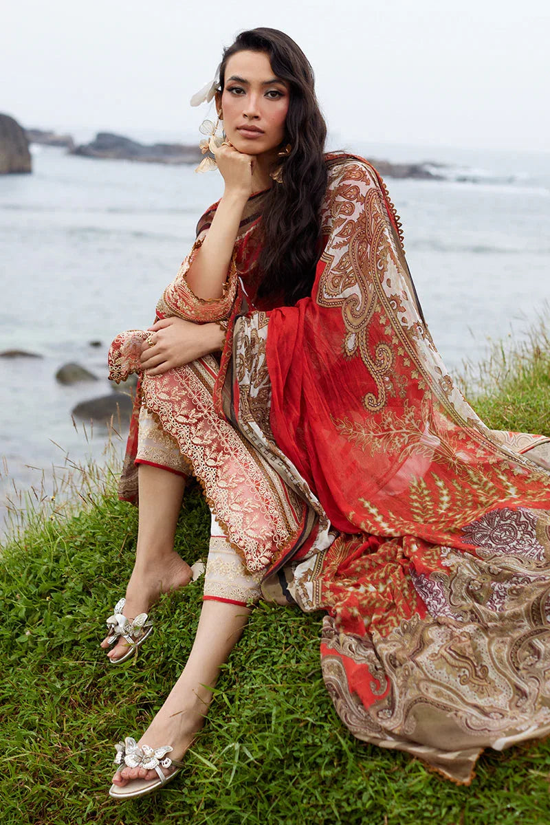 Gulaal | Saffira Lawn 25 | Zhuri - Aqsa Fabrics