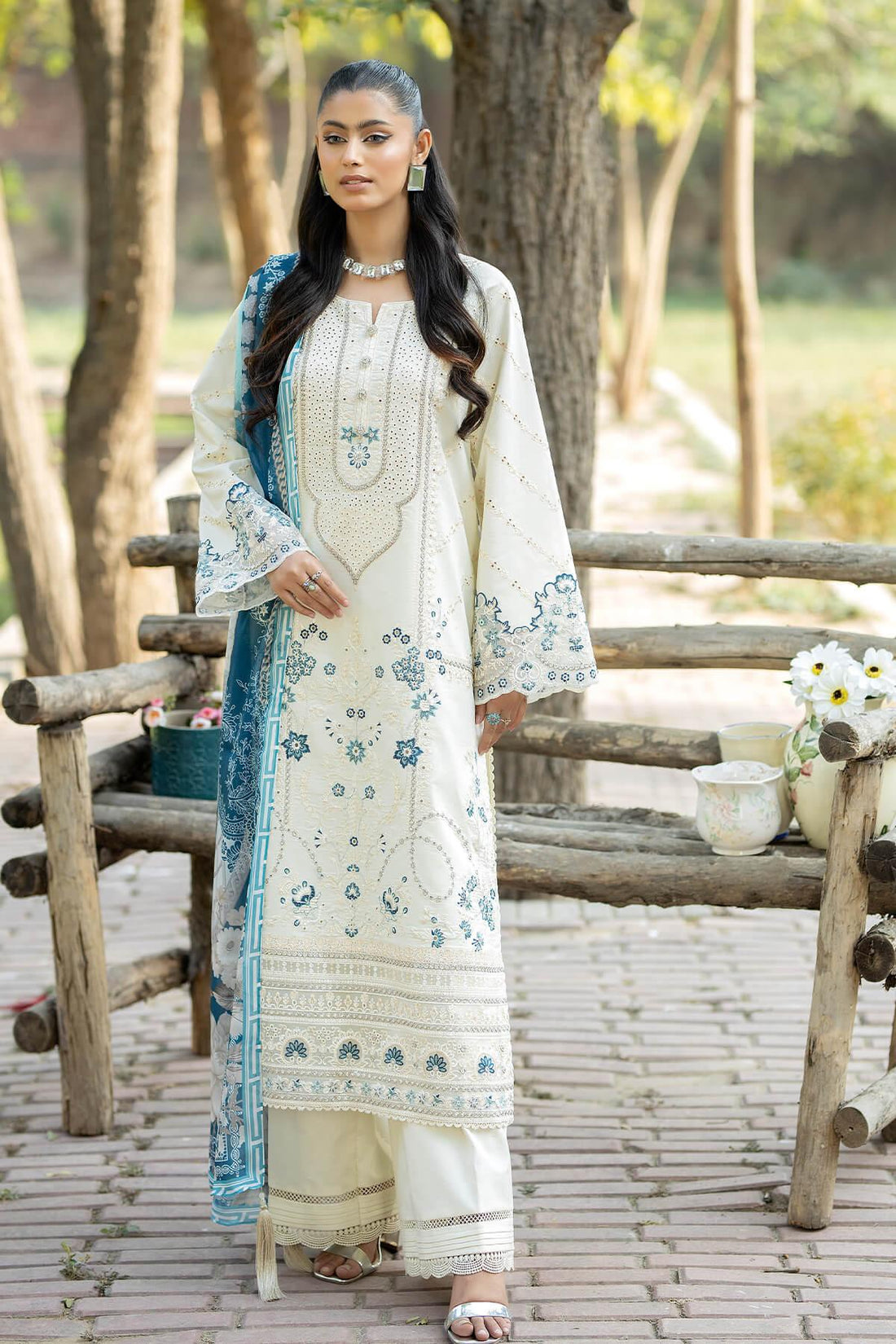 Imrozia Premium | Subah e Roshan | S.L 69 Nigaar - Aqsa Fabrics