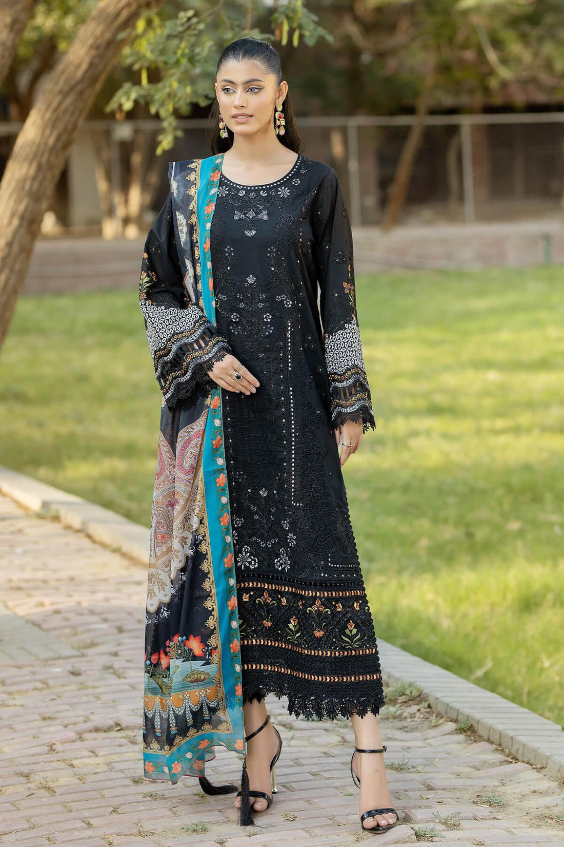 Imrozia Premium | Subah e Roshan | S.L 72 Jaanan - Aqsa Fabrics