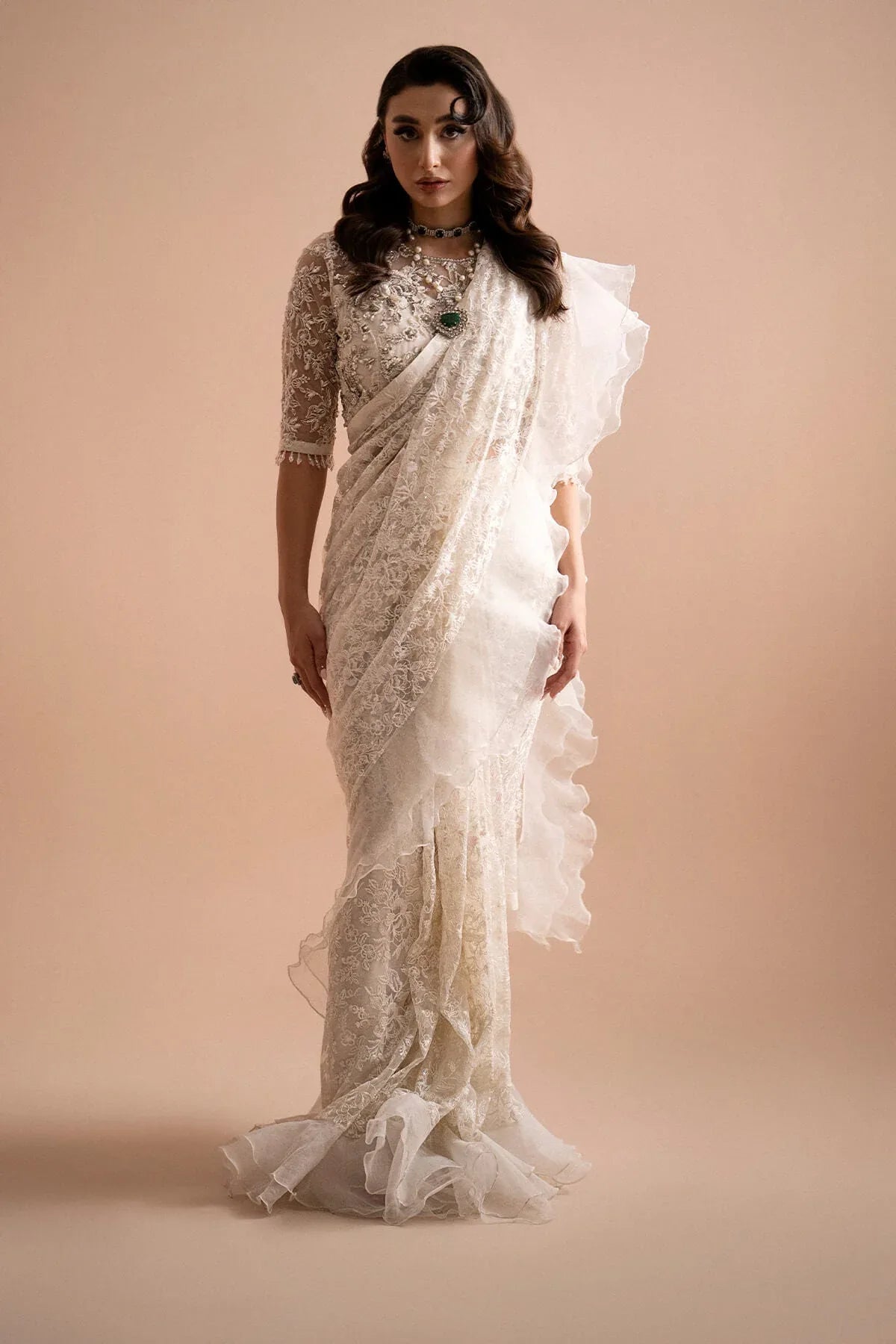 Imrozia Premium | Lumiere Luxury Sarees | 04 Dream - Aqsa Fabrics