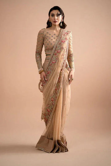 Imrozia Premium | Lumiere Luxury Sarees | 05 Celeste - Aqsa Fabrics