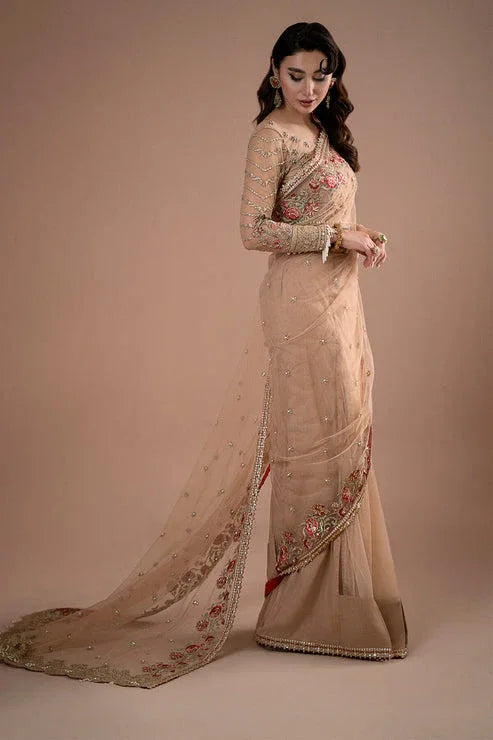 Imrozia Premium | Lumiere Luxury Sarees | 05 Celeste - Aqsa Fabrics