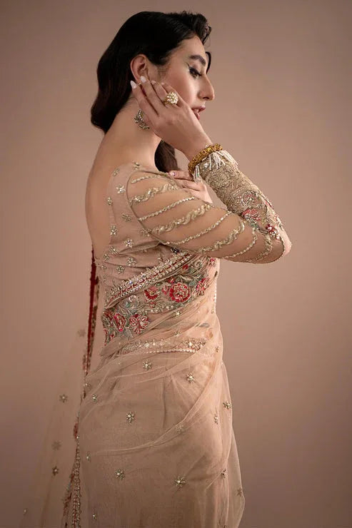 Imrozia Premium | Lumiere Luxury Sarees | 05 Celeste - Aqsa Fabrics