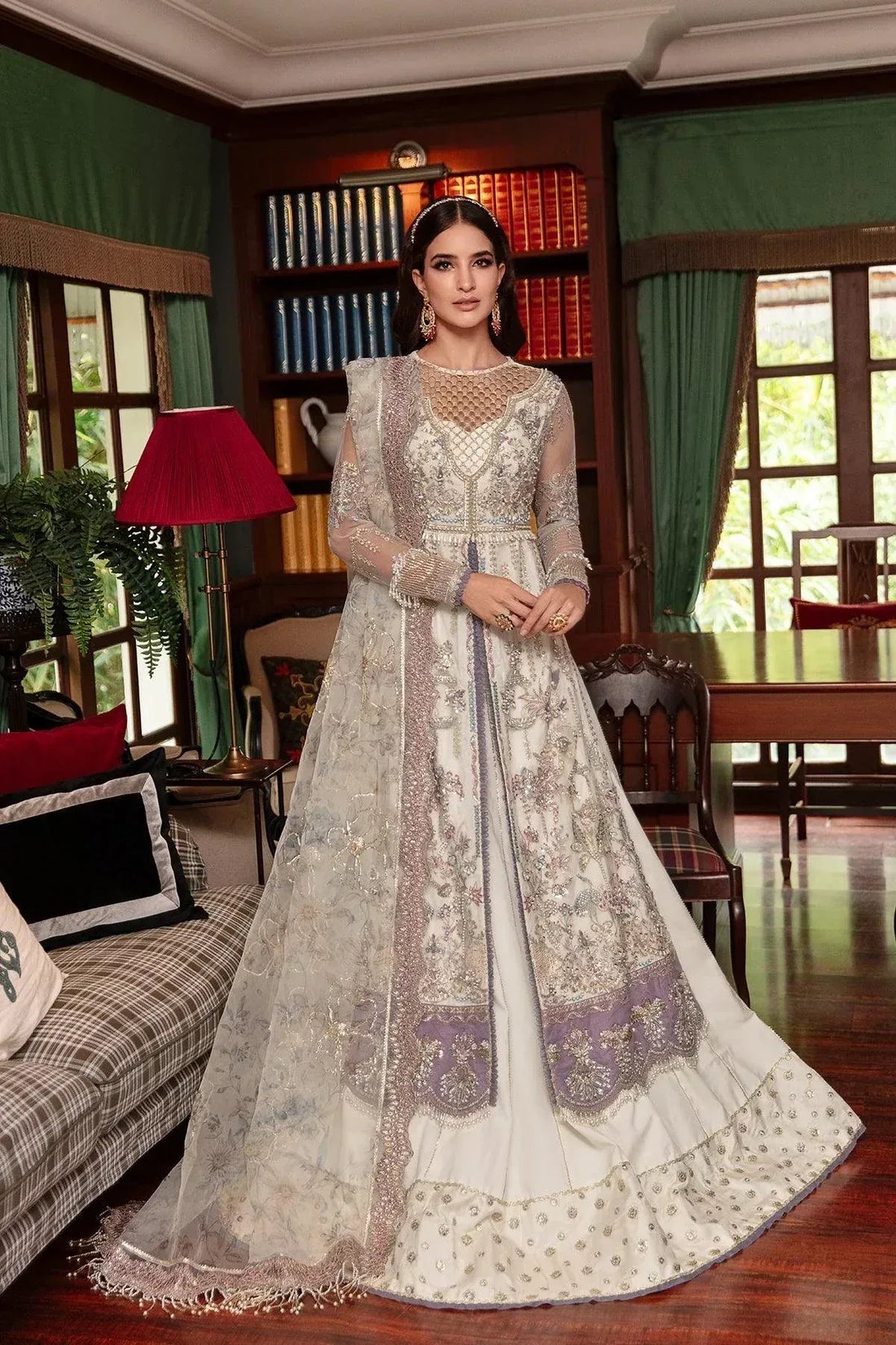 AJR Couture | Alif Luxury Wedding Formals 23 | Jewel - Aqsa Fabrics