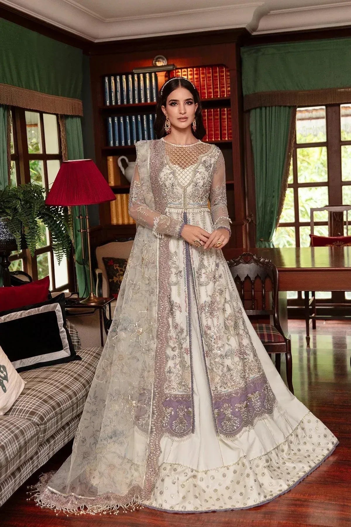 AJR Couture | Alif Luxury Wedding Formals 23 | Jewel - Aqsa Fabrics