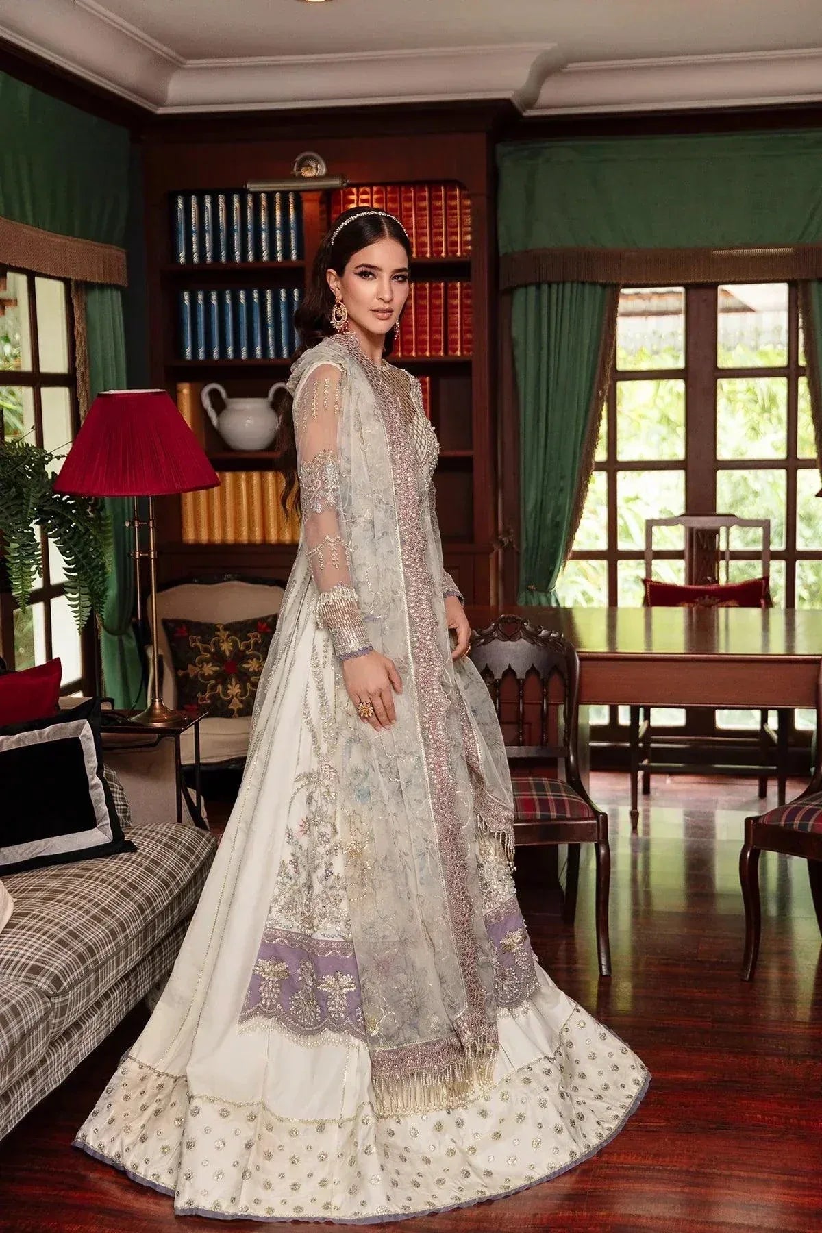 AJR Couture | Alif Luxury Wedding Formals 23 | Jewel - Aqsa Fabrics