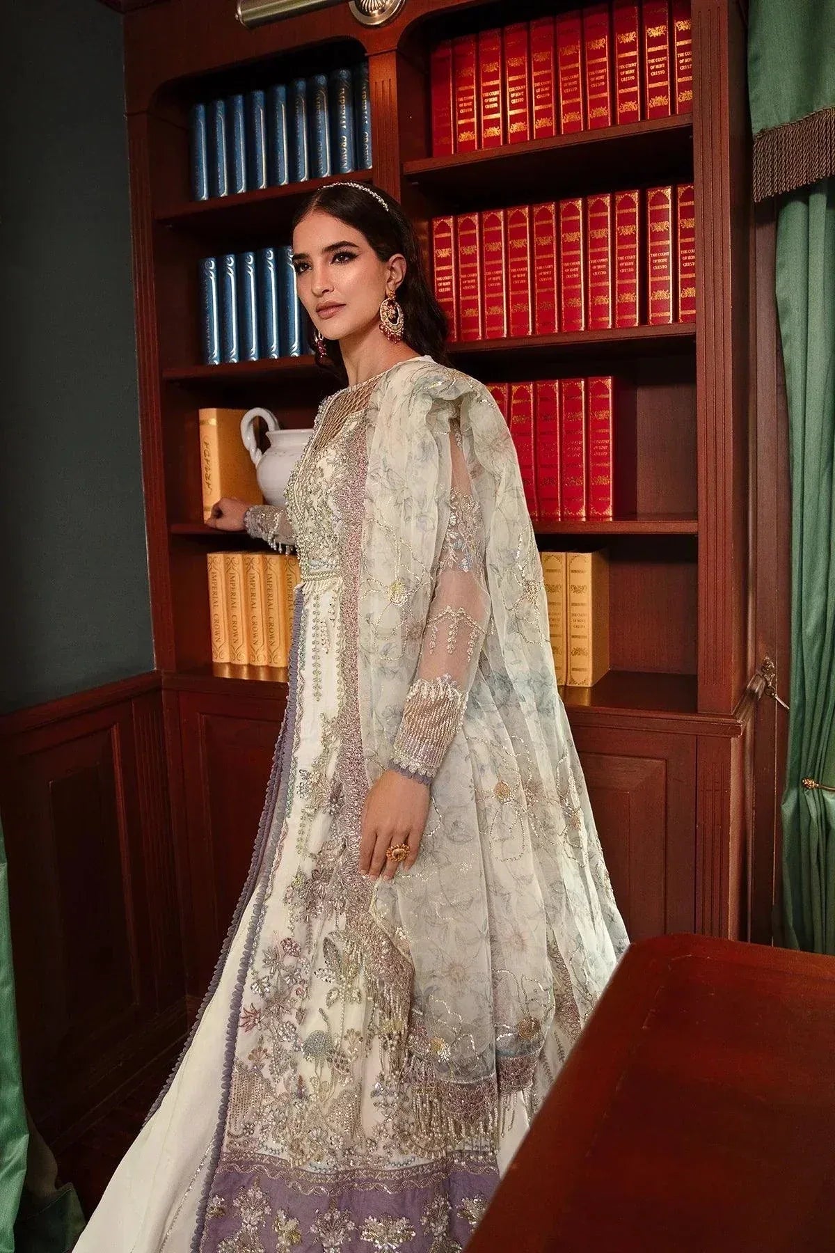 AJR Couture | Alif Luxury Wedding Formals 23 | Jewel - Aqsa Fabrics