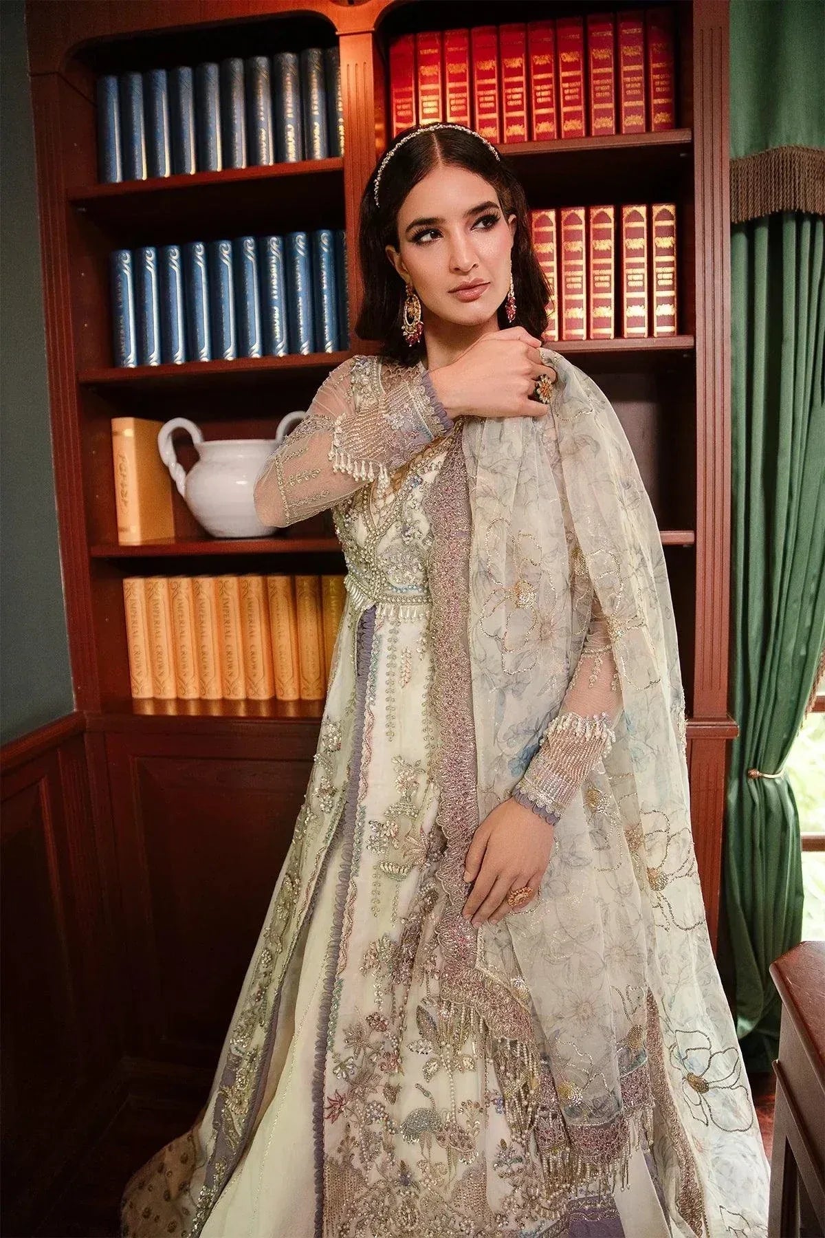 AJR Couture | Alif Luxury Wedding Formals 23 | Jewel - Aqsa Fabrics