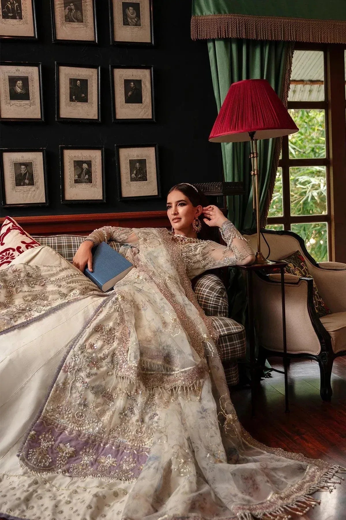 AJR Couture | Alif Luxury Wedding Formals 23 | Jewel - Aqsa Fabrics