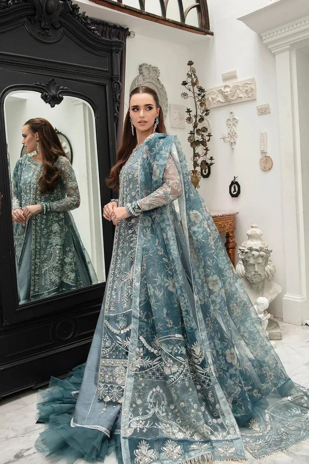 AJR Couture | Alif Luxury Wedding Formals 23 | Ambrosia - Aqsa Fabrics