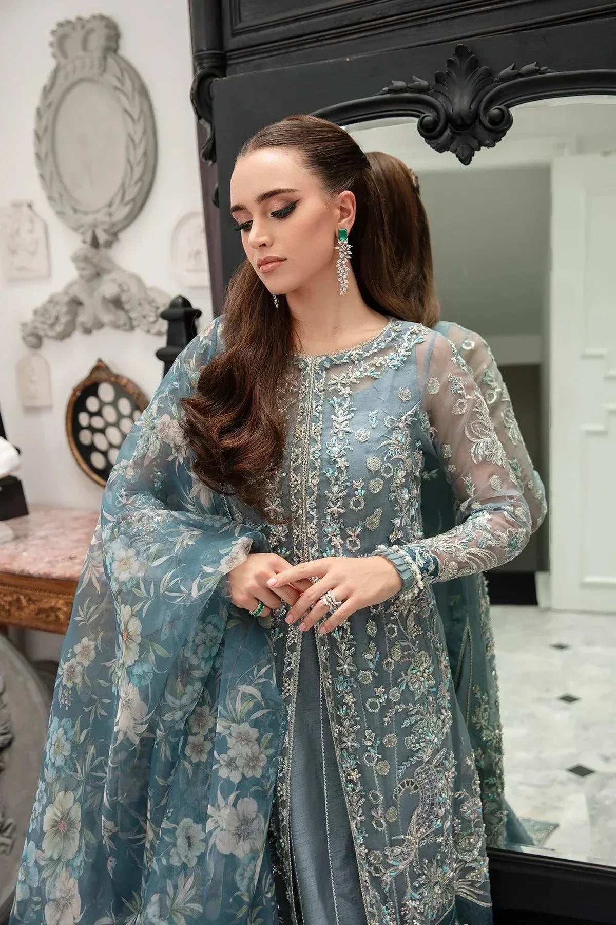 AJR Couture | Alif Luxury Wedding Formals 23 | Ambrosia - Aqsa Fabrics