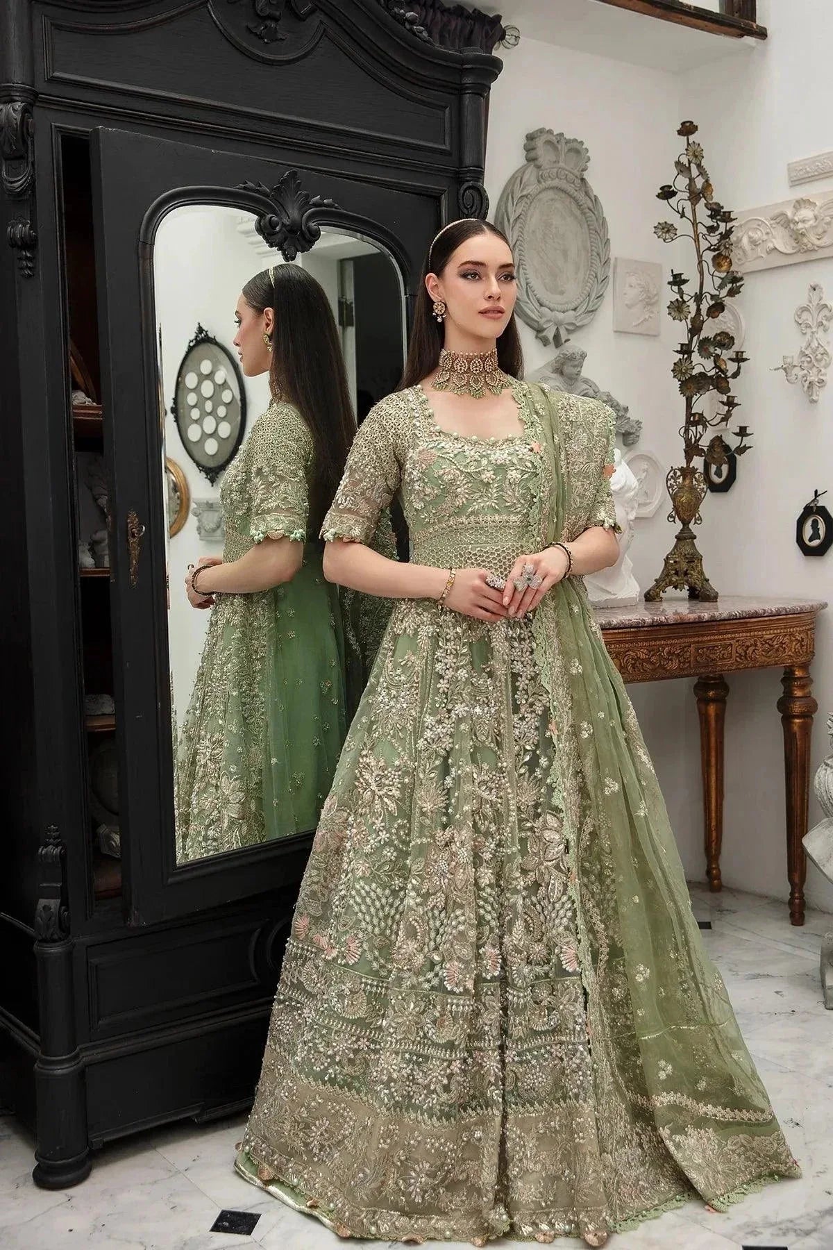 AJR Couture | Alif Luxury Wedding Formals 23 | Hazel - Aqsa Fabrics