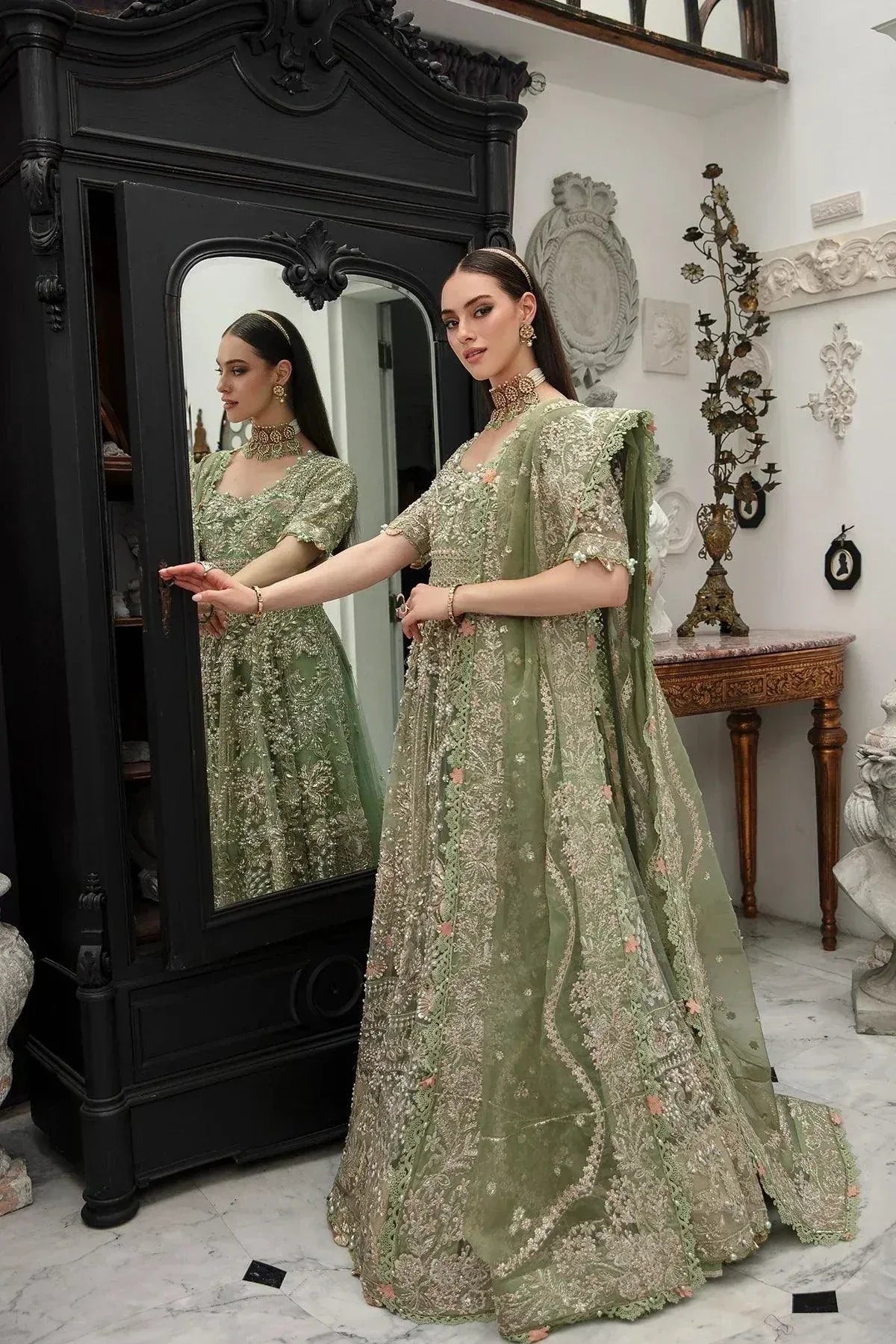 AJR Couture | Alif Luxury Wedding Formals 23 | Hazel - Aqsa Fabrics