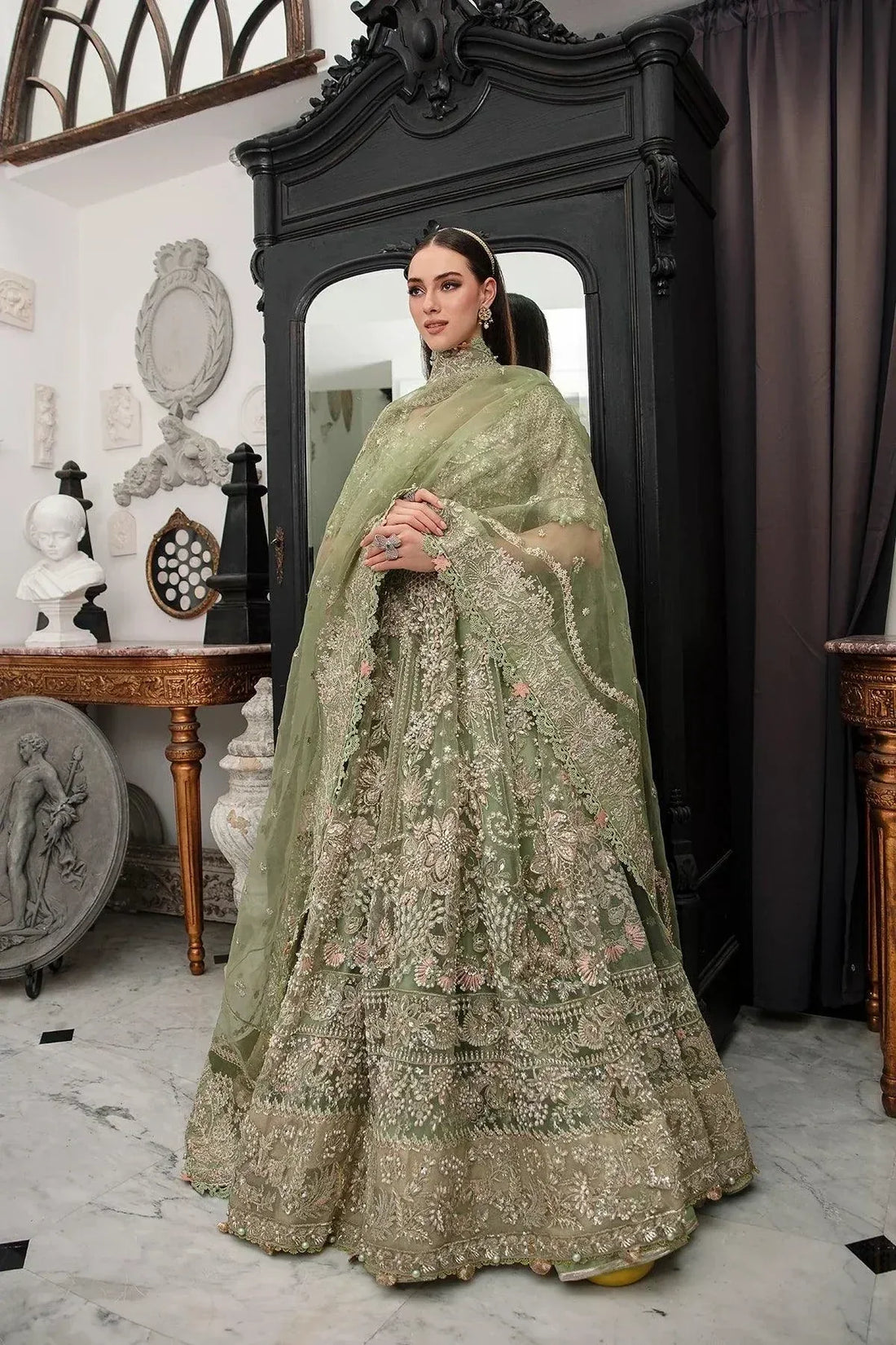 AJR Couture | Alif Luxury Wedding Formals 23 | Hazel - Aqsa Fabrics