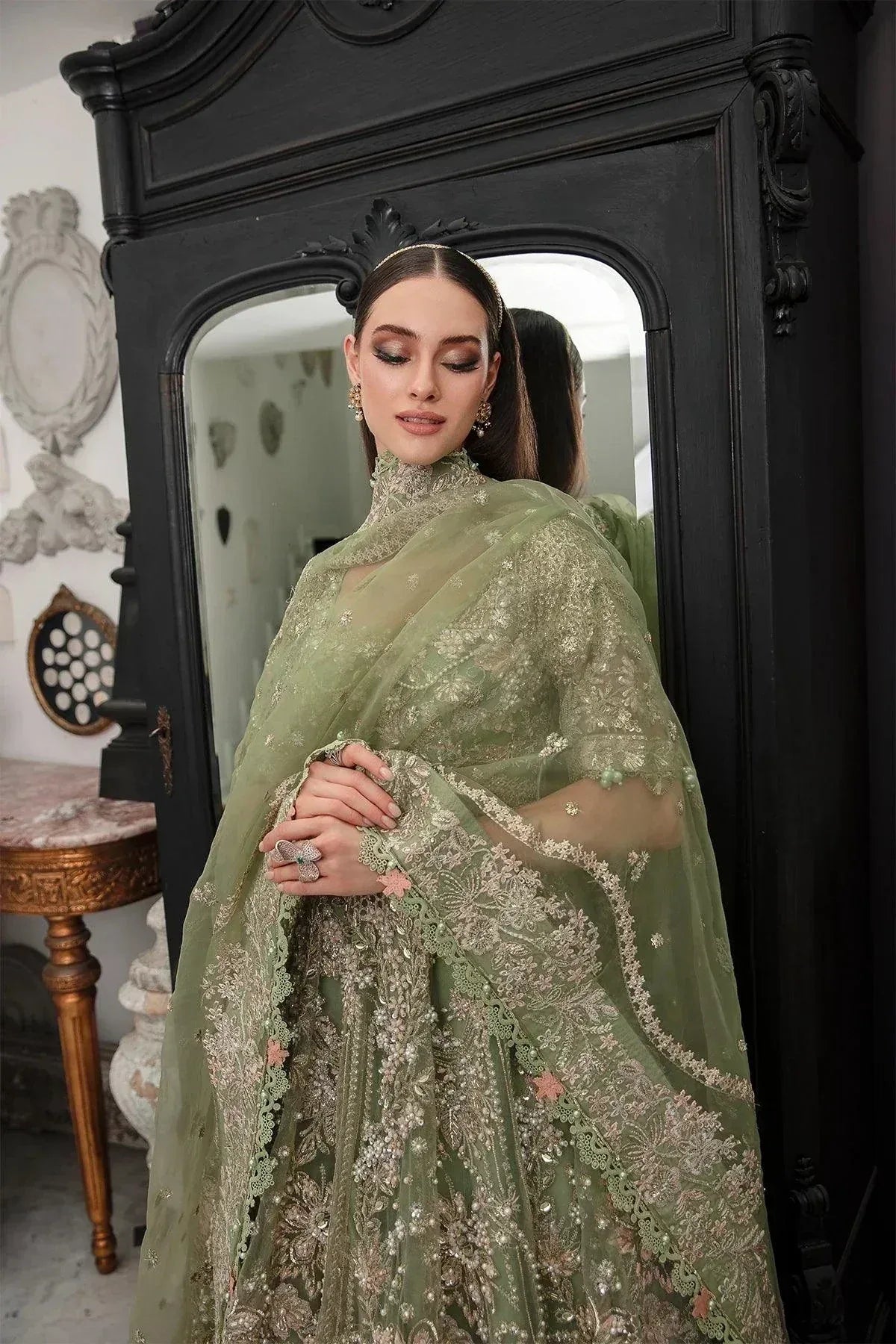 AJR Couture | Alif Luxury Wedding Formals 23 | Hazel - Aqsa Fabrics